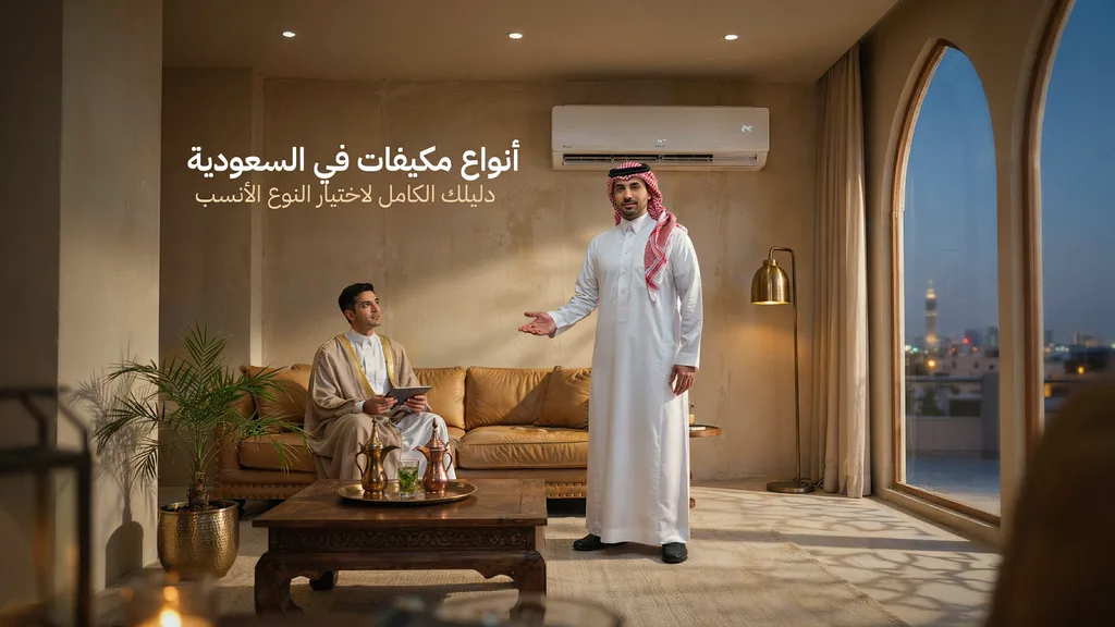 أنواع مكيفات في السعودية