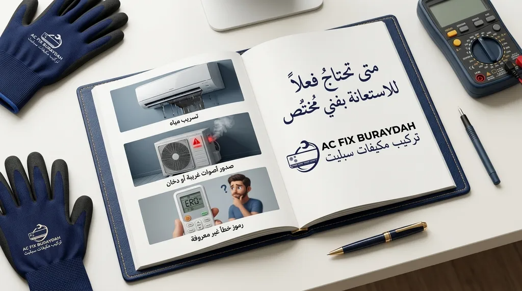 متى تحتاج فعلاً للاستعانة بفني مختص
