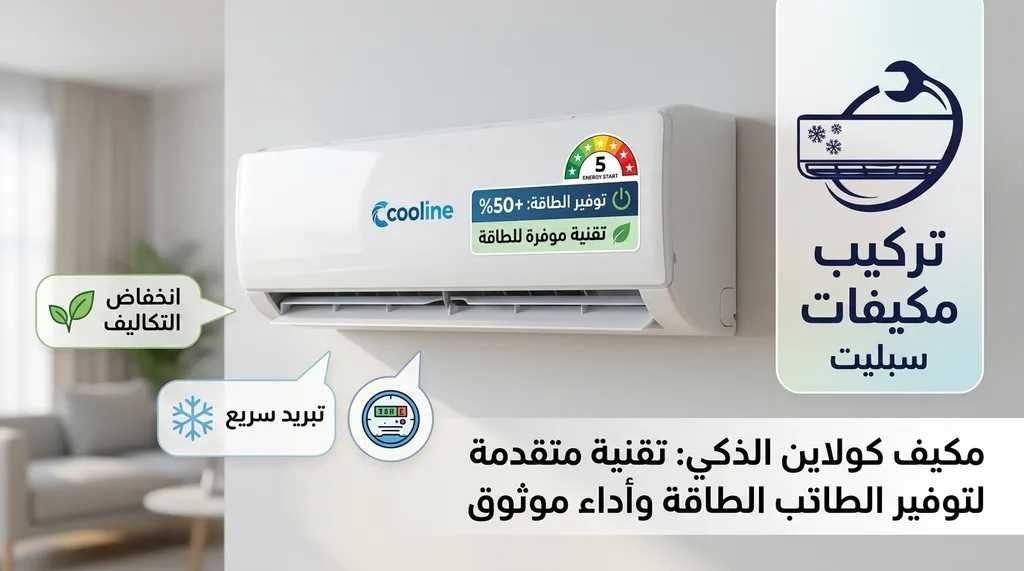 8. مكيف كولاين بتقنية توفير الطاقة
