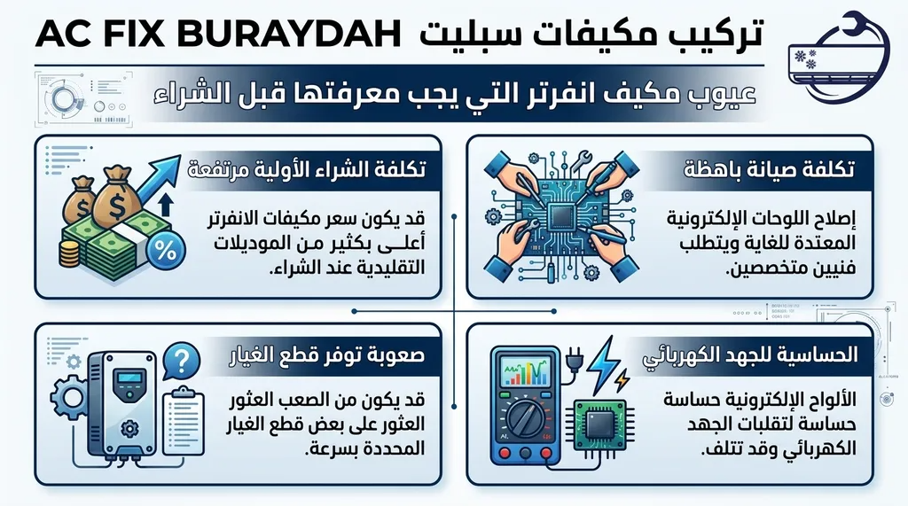 عيوب مكيف انفرتر التي يجب معرفتها قبل الشراء
